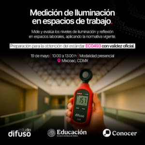 Medición de Iluminación en espacios de trabajo