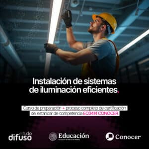 Instalación de sistemas de iluminación eficientes
